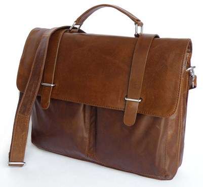 Top Quality Genuine Leather - Laptop, iPad Briefcase Bag *Free Courier Delivery!!*