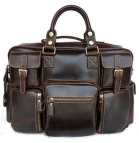 Genuine Leather - Classic Vintage Laptop, Briefcase, Travel Bag *Free Courier Delivery!!*