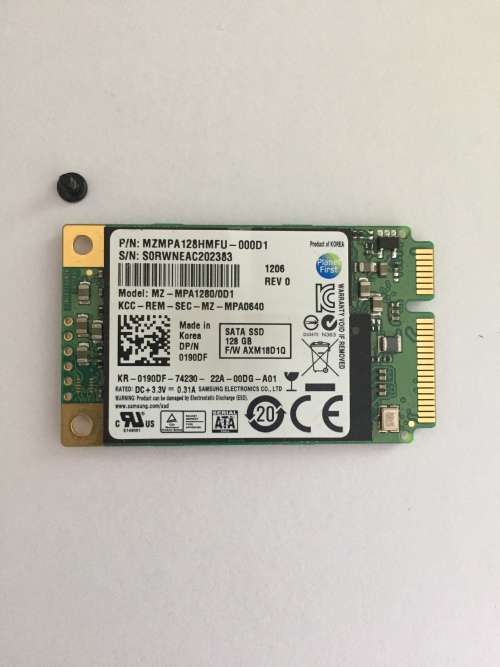 Samsung 128G mSATA