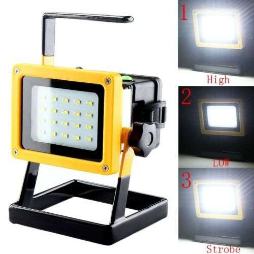 30W 20 LED High Power Outdoor Portable Flood Light *FREE COURIER MAIN CENTRES*