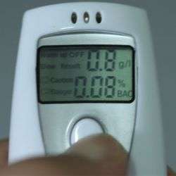 DIGITAL BREATHALYSER TESTER. INCLUDING FREE POSTAGE