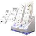 DUAL CHARGING STATION AND BATTERIES FOR NINTENDO WII *FREE DELIVERY*
