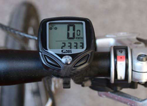 Wireless Splashproof Bicycle LCD Computer Odometer Speedometer including free postage