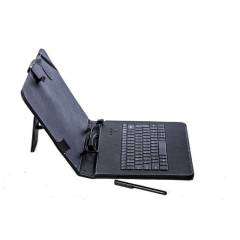 9.7" Black Universal Case with Keyboard and Stylus