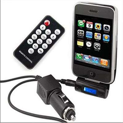 3 in 1 FM Transmitter for Apple iPhone 3Gs, 4, 4S and iPod