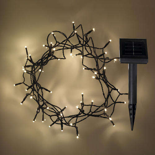 10M Solar White Fairy lights INCL. FREE DELIVERY