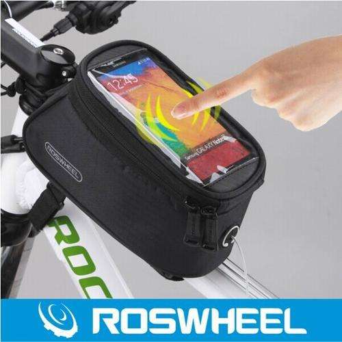 Cycling Waterproof Frame Pannier Front Cell Phone Tube Bag/Case FREE DELIVERY