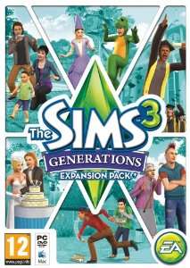 The Sims 3: Generations Expansion Pack DVD