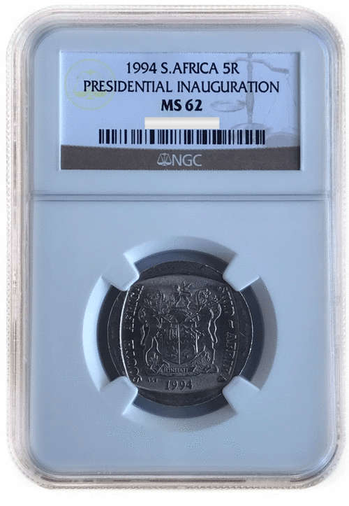 1994 Presidential Inauguration R5 NGC Graded MS 62