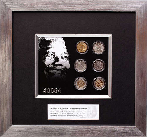 LIMITED EDITION NELSON MANDELA FRAMED COLLECTORS PIECE