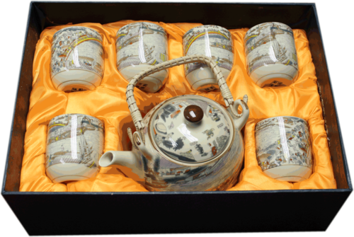 Exquisite Traditional Chinese Tea Set with Gift Box + FREE Shipping!