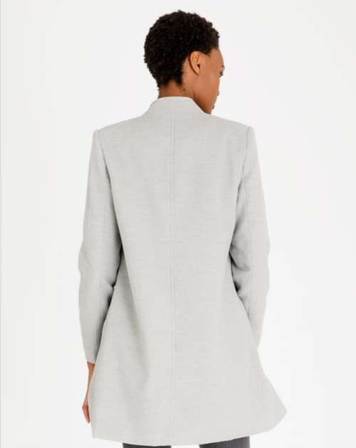 C(INCH) Grey Biker - Style Coat ( Winter Coat)