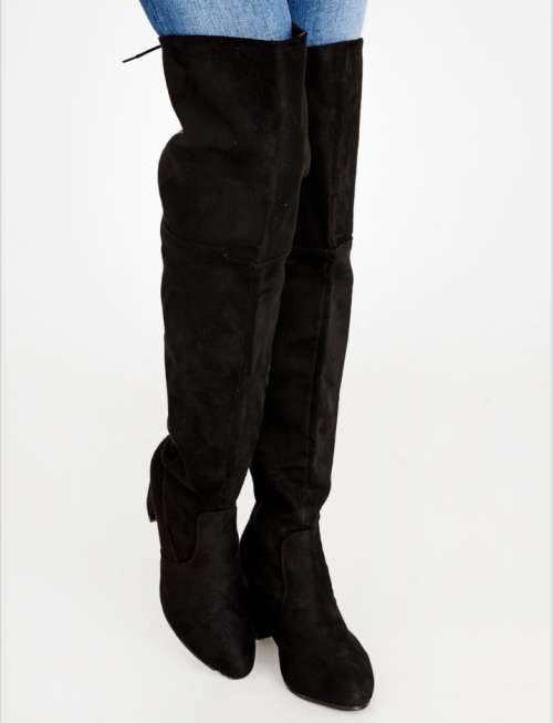 Miss Black Dorota Knee High Boots