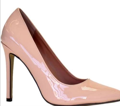 Sole Candyb Peach Patent  Donna Basic Pumps
