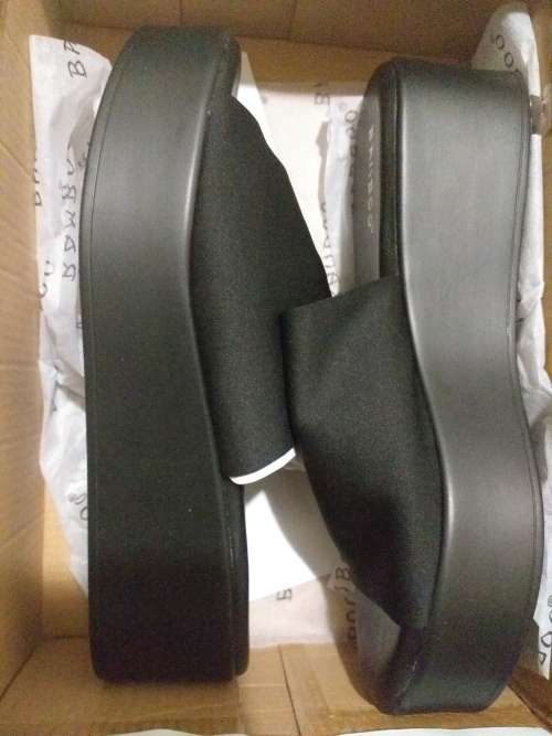 Bamboo Slip on flat Form Sliders (Very strong and comfortable)