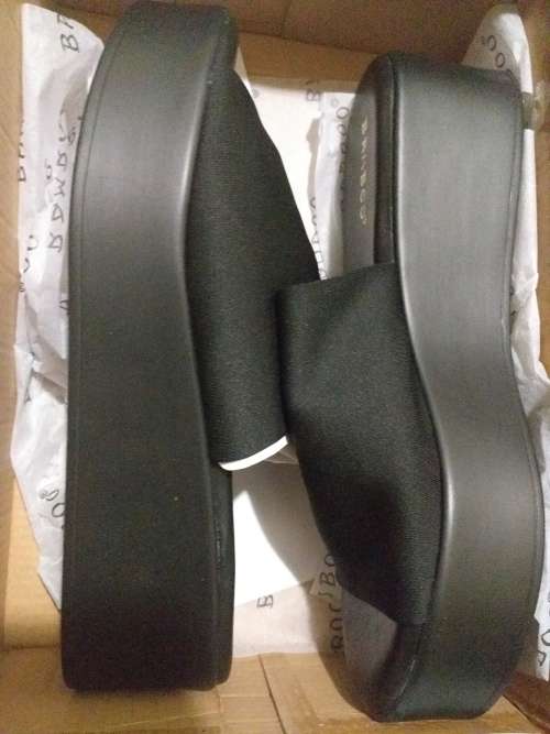 Bamboo Slip on flat Form Sliders (Very strong and comfortable)