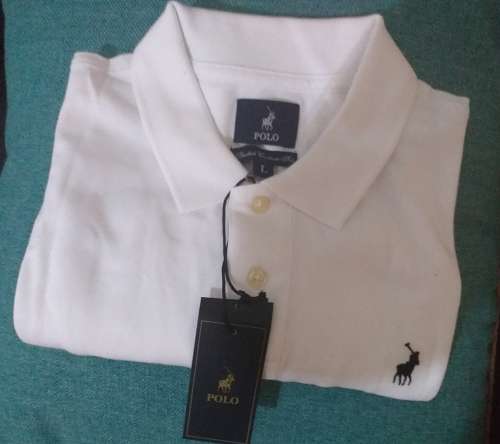 Late Entry Geniune Polo  White Golfer ( Authentic)