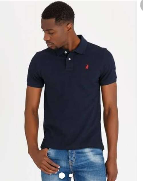 Late Entry Geniune Polo  White Golfer ( Authentic)