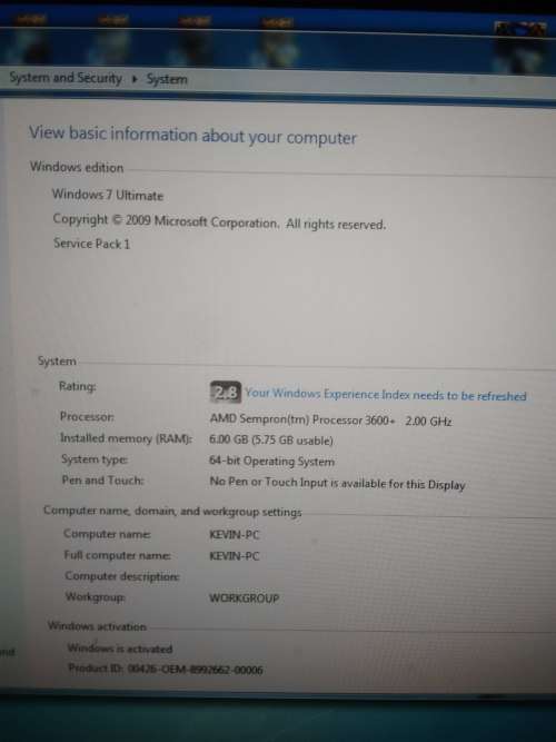 Acer Desktop PC