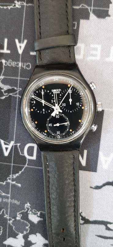 Swatch `Wall Street` Chrono