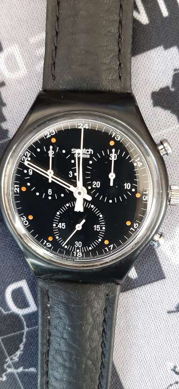 Swatch `Wall Street` Chrono