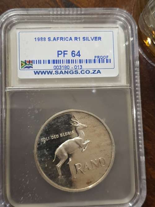 1988 SILVER R1 PF 64