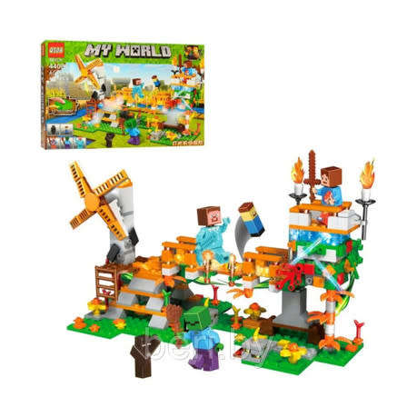 Building Blocks My World  Light Up Minecraft Set  463 Pieces