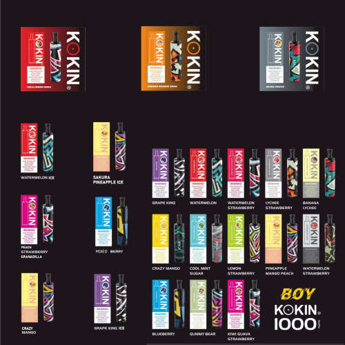 Kokin Vape 1000 puffs Value Pack (Pack Of 10)