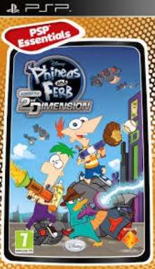 Phineas and Ferb across the 2nd Dimension PSP