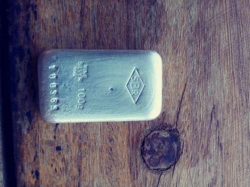 100 Gram Silver bar