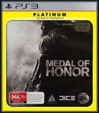 Medal of Honor PS3 platinum