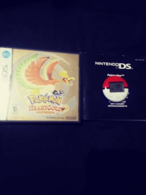 Pokemon Heatgold Version With Pokewalker.