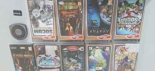 PSP 3000 good condition with 10 games