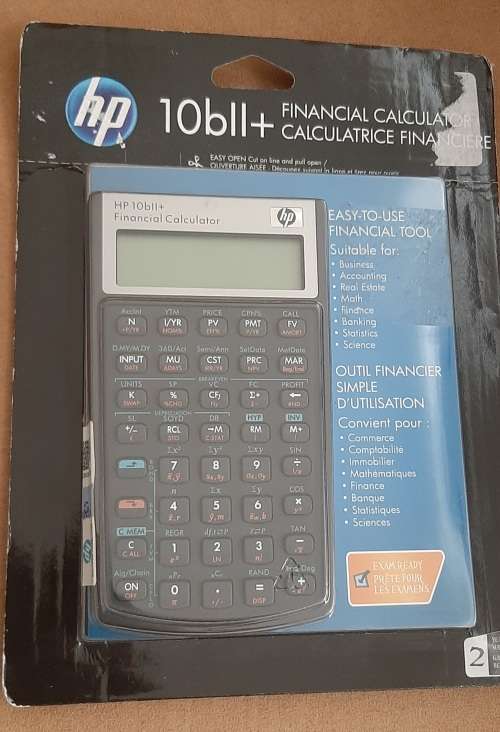 HP 10bII+ Exam Financial Calculator