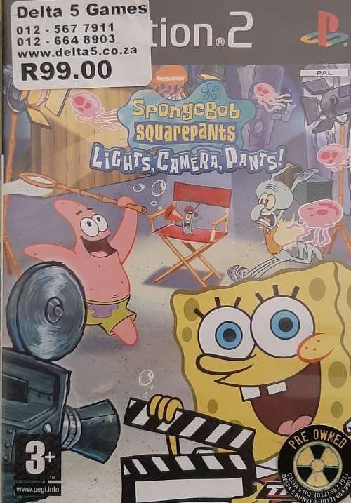 SpongeBob SquarePants Lights Camera Action