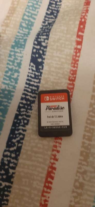 Nintendo Switch Lite with Burnout Paradise game