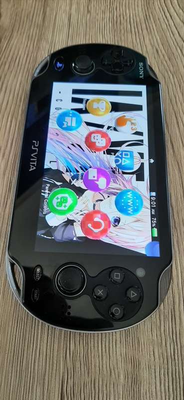 PS Vita 1001 ( one onboard game and one physical game)