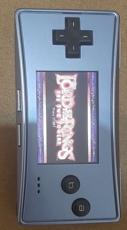 Game Boy Micro ( Very Good Condition) Europe Charging Plug