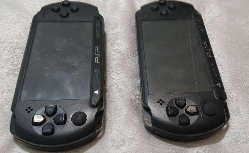PSP Street x 2 has lots of sctatches but works 100%. ( One Charger)