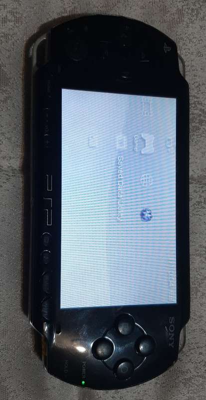 Psp 1000 Black ( UMD drive not working) For Parts or Repair