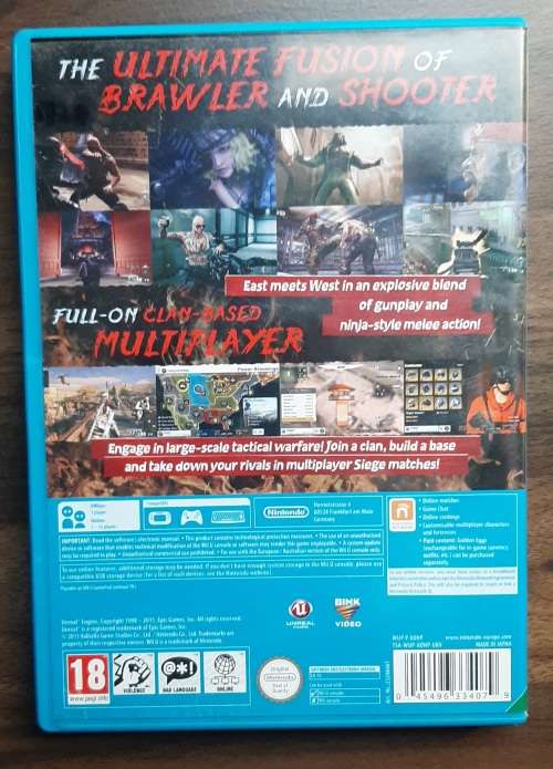 Devils Third WiiU game ( very rare)