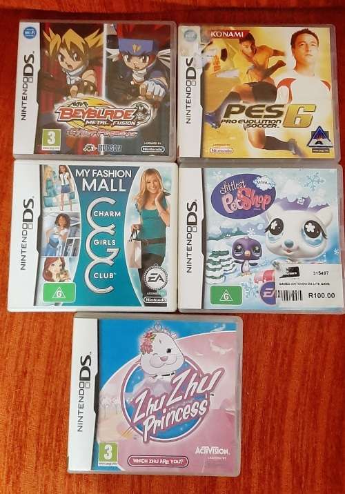 Nintendo DS games lot 1