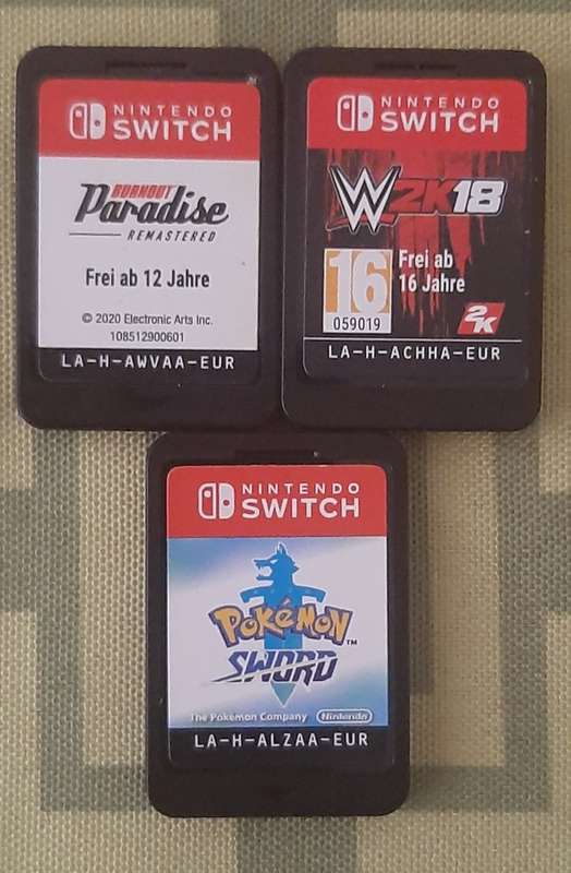 Nintendo Switch Games Lot ( 3 games)