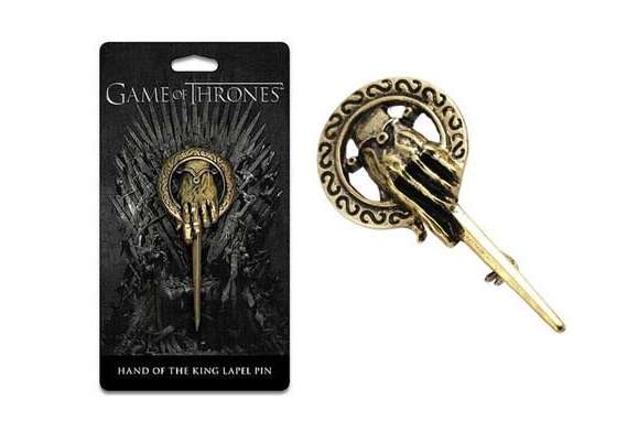 Hand Of The King Pin Brooch