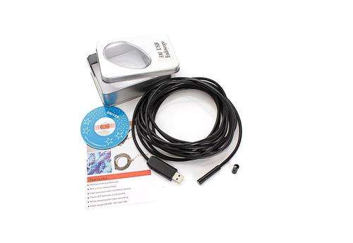 5m 6 LED USB Waterproof Borescope Endoscope Inspection Snake Tube