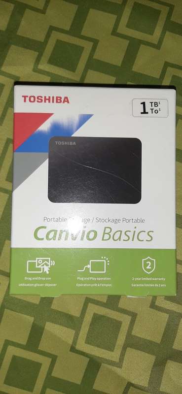 Toshiba Canvio Basic 1 TB hard drive