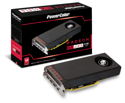 Powercolor AXRX 480 8GBD5-M3DH 8GB GRAPHICS CARD