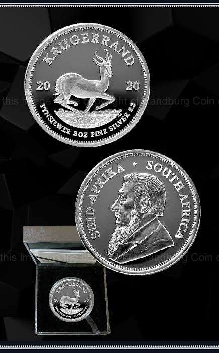 *Rare* 2oz. Proof Silver Krugerrand 2020