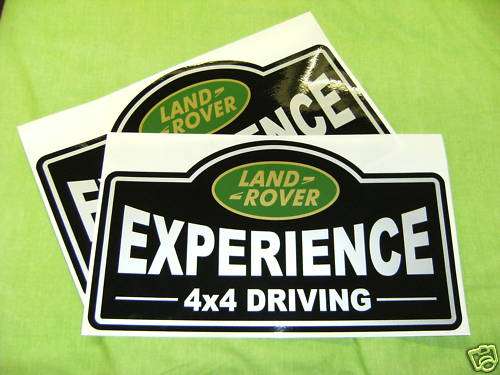 LAND ROVER EXPERIENCE DECALS