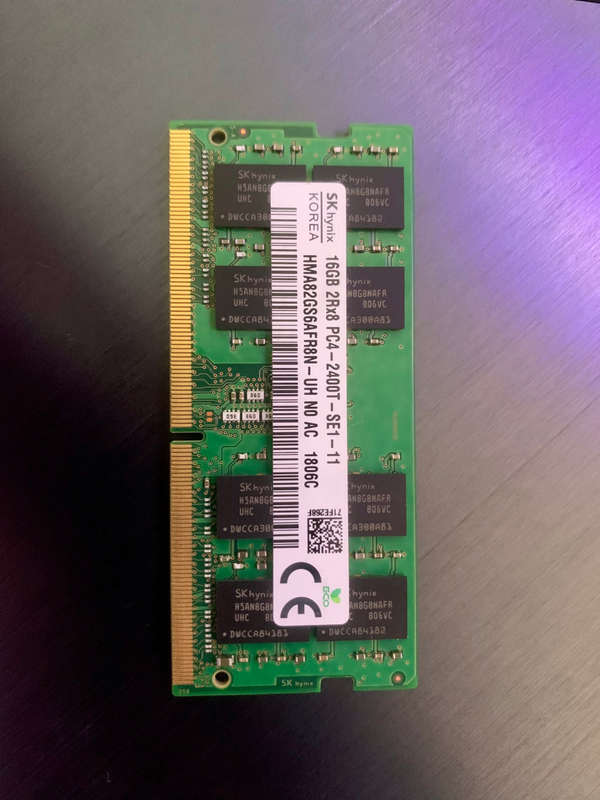 SK Hynix PC4-2666 16GB SO-DIMM 2666MHz DDR4 RAM